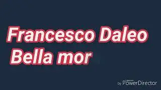 Bella mora+testo