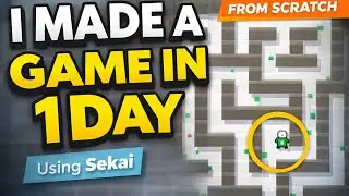 I Created a Maze Escape Game Using Sekai (Day 1)