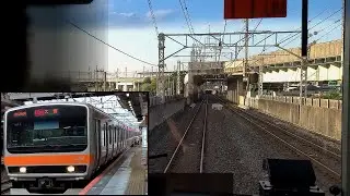 「武蔵野線(むさしの号)」前面展望(八王子－大宮)「E231系」[4K]JR Chuo Musashino Line[Cab View]2022.05