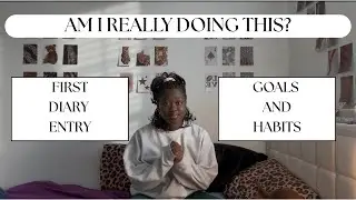 MY FIRST VIDEO/DIARY ENTRY??!!