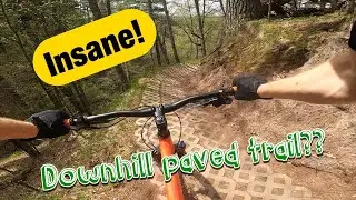 A PAVED DOWNHILL SECTION??? Duluth MN | MTB | GOPRO HERO 8