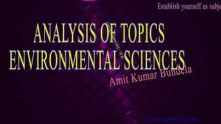 NTA NET Environmental Science: December 2019 - Analysis for Paper