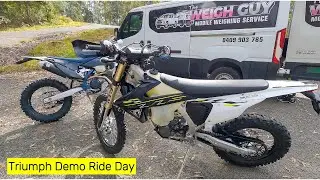 Triumph TF450E Demo Ride Day