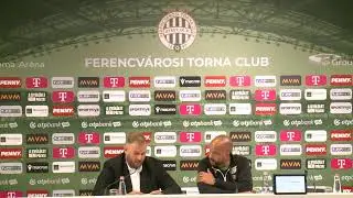 Fradi M&eacute;dia | FTC - The New Saints FC: Pascal Jansen sajt&oacute;t&aacute;j&eacute;koztat&oacute;ja