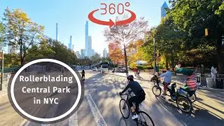 Central Park 360 VR Inline Skating Experience in New York City