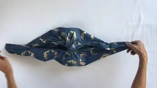 Fabric Gift Wrap - Reusable Gift Wrapping - Furoshiki wrap for odd shape - Hourglass
