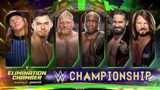 ELIMINATION CHAMBER 2022 WWE CHAMPIONSHIP MATCH CARD