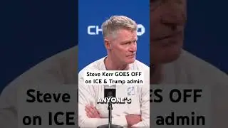 Steve Kerr GOES OFF on ICE & Trump Admin #stevekerr #trump #democrats
