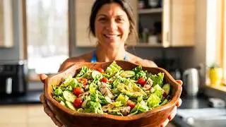A Simple Nourishing + Satiating Salad For Lunch!