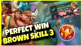 BEST COMBO MAGIC CHESS BROWN SKILL 3 AUTO PERFECT WIN