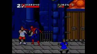 Spider-man and venom maximum carnage - snes gameplay