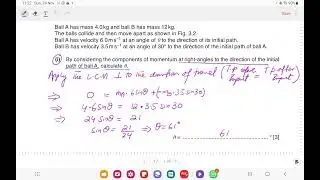 #VectorResolution#with#Law#of#Conservation#of#Momentum#after#collision