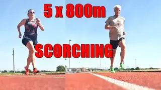 Train the Brain [] Tough Track Workout [] Marathon Training Week 2 Success