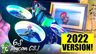 2022 Upgraded Diatone Taycan C3.1 Cinewhoop - Review & Flights 🏆