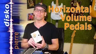 Horizontal Guitar Volume Pedals / small and precise / for every pedalboard