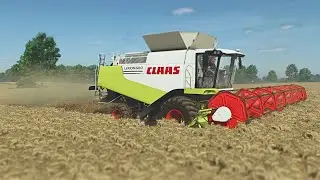 Farming Simulator 25 Claas Lexion 600, John Deere 8410 Harvesting