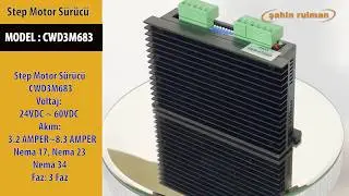 STEP MOTOR SÜRÜCÜ | CWD3M683 | step motor sürücüleri, step motor sürücüsü,