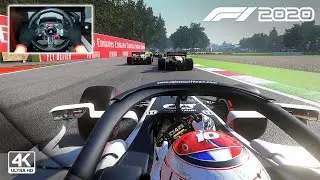 AlphaTauri AT01 by Pierre Gasly | 2020 Italian Grand Prix | Logitech G29 Gameplay