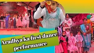 Aradhya की first school dance performance @Karishma777 