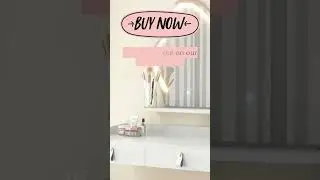 Floating LED Dressing Table &ndash; On Sale Now! ✨