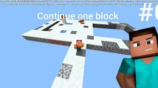 Building a HUGE Minecraft House in ONE BLOCK (Insane Challenge)