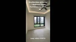 SkyMeridien Sentul - 1 Room For Rent near LRT Station