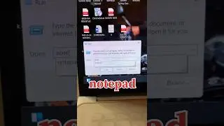 keyboard की सहायता से Notepad को कैसे Open करे..😦👍  #computer #learning #trending #tech #video #yt