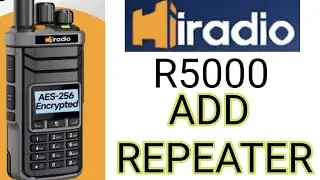iRadio R5000 - Добавьте ретранслятор и сохраните - ПК не требуется