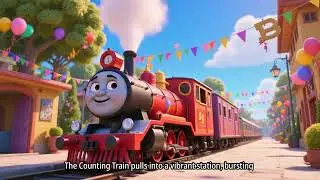 All Aboard the Counting Train! | Learn Numbers 1&ndash;10 with Animals | For toddlers