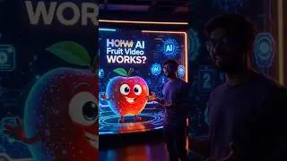 AI fruit video, AI talking fruit, AI video tutorial, AI animation, AI short video,
