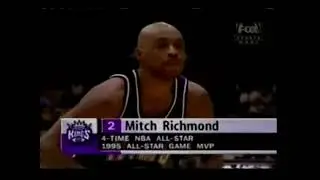 Mitch Richmond 33 Points @ Lakers, 1996-97.