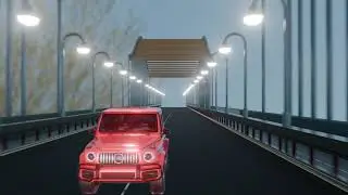 bridge Animation 3d Model