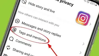 instagram Tags and mentions Setting 2024