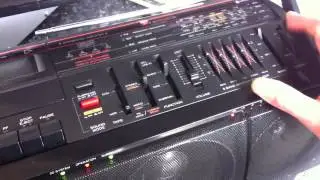 Hitachi trk-3d80 boombox