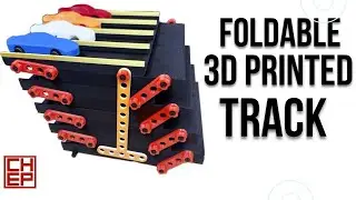 Foldable 3D Printed Hot Wheels Style Track