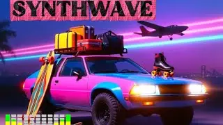 4H Night Drive Synthwave Mix | Chill & Retro Vibes