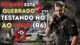 R6 AO VIVO: Denari est&aacute; QUEBRADO? Teste no Clubhouse + Counters