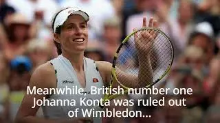 Heavy rain and Konta&rsquo;s withdrawal from Wimbledon marks a rocky start to the Championship