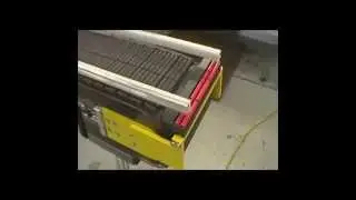 Low Back Pressure Modular Plastic Chain with Rollers