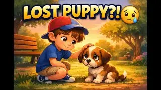 The Little Boy Who Found the Lost Puppy | English Moral Stories | Bedtime Stories | Story for Kids