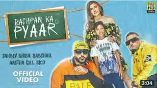 Bachpan Ka Pyar (Official Video) Badshah Sahdev Dirdo Aashta Gill Rico