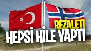 BU REZALETİ HERKES GÖRSÜN TÜM TAKIM HİLE YAPTI. TÜRKİYE VS NORVEÇ 32 VS 32 TOPLULUK MAÇI