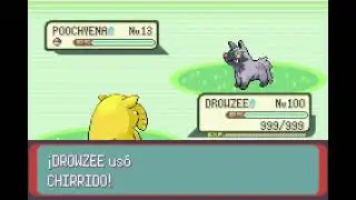 POKEMON EMERALD | DROWZEE | CHIRRIDO | SCREECH