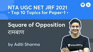 Square of Opposition Ramban | ICT & Teaching Aptitude | NTA UGC NET-JRF | by Aditi Sharma