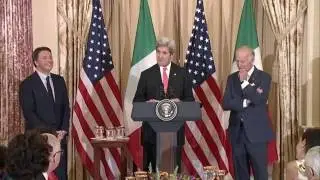 State Luncheon in Honor of Prime Minister Matteo Renzi of Italy