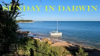 NIGHTCLIFF BEACH,NIGHTCLIFF MARKETS AND A DRIVE INTO DARWIN CITY