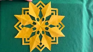 DIY Paper Cutting Decoration | Quick & Beautiful