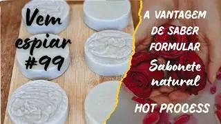 Sabonete de sal com muito sobreengordurante - Hot Process