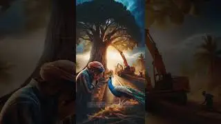 Farmer and the Peacock | Emotional Short Story 🦚&rdquo; 🌱💔&rdquo; #ai #farmer