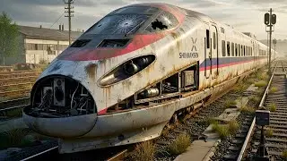 Abandoned Bullet Train Restoration &ndash; Shinkansen X500 Revived After Decades | Full Rebuild